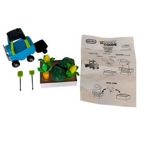 Little Tikes Lets Go Cozy Coupe Farmers Market Truck Trailer Veggie Farm 662643